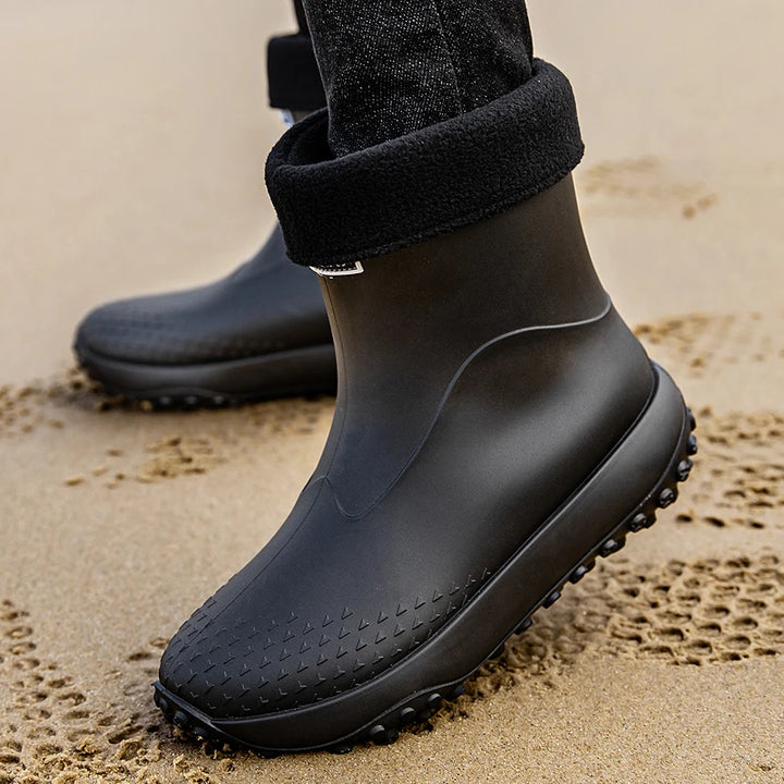 Men's Tall Waterproof Fishing & Wading Rain Boots - Aurelane