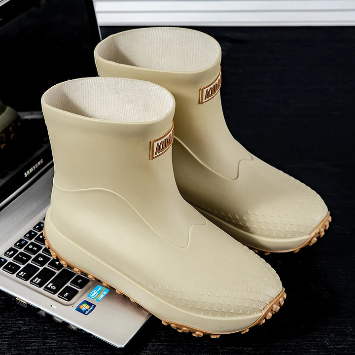 Men's Tall Waterproof Fishing & Wading Rain Boots - Aurelane