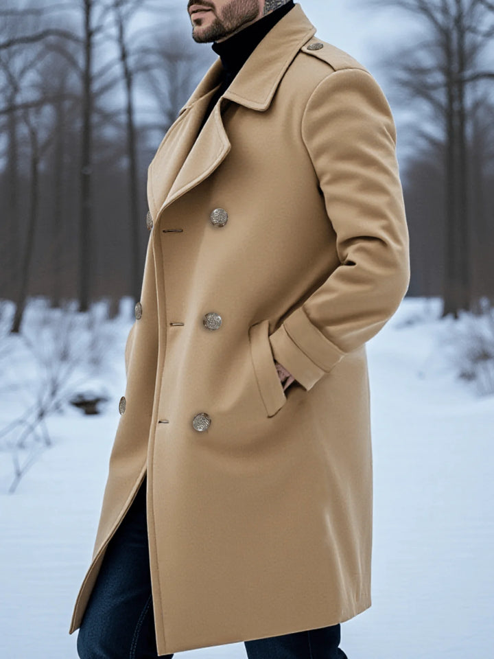 Men's Padded Long Trench Coat – Sinclair