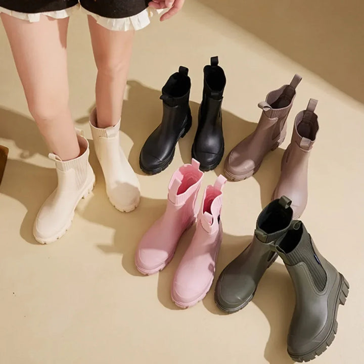 Women's Low-Cut Waterproof Rain Shoes - Ombrienne