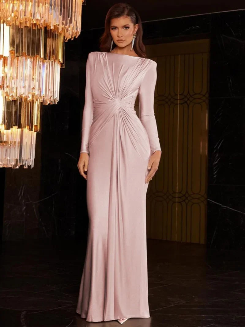 Novah - Refined Twist Maxi Dress