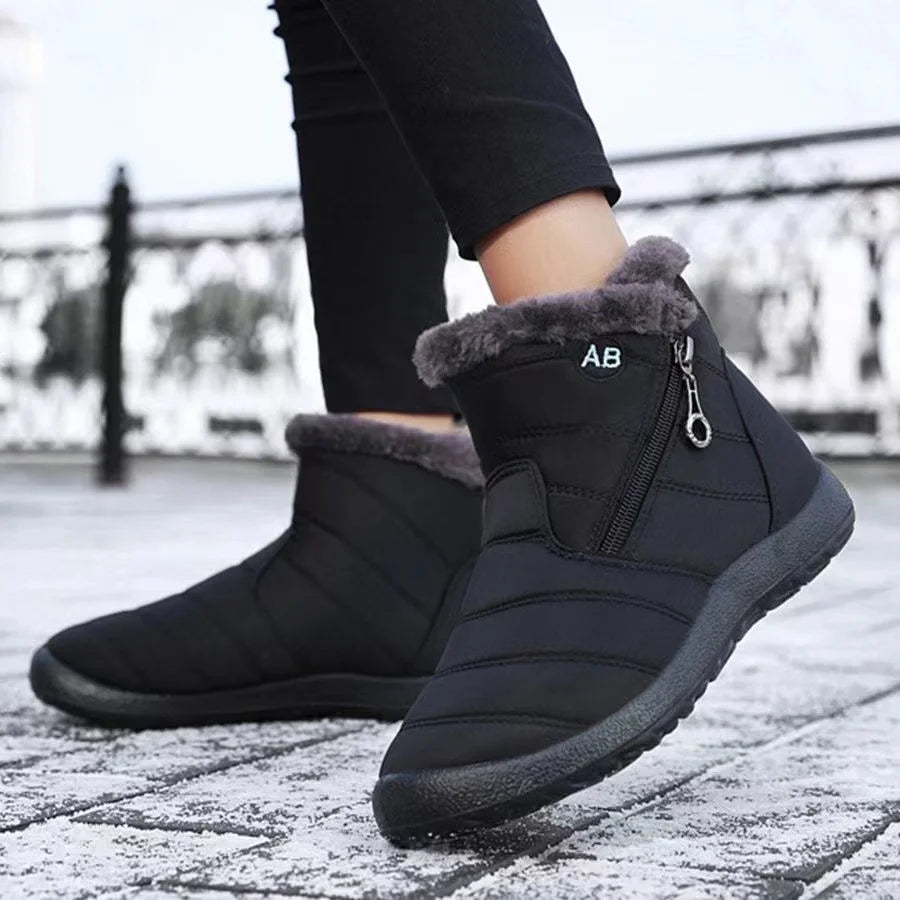 Women's Padded Cotton Winter Boots – Bramvienne