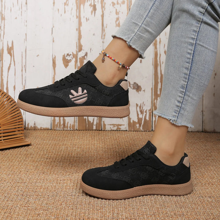 Women's Leopard Print Platform Sneakers – Odette