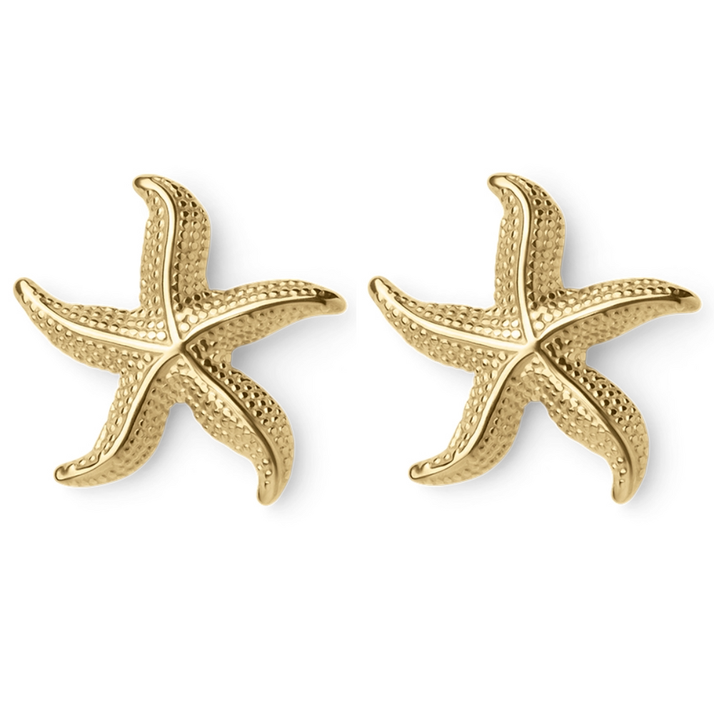 Ursula Curved Starfish Earrings