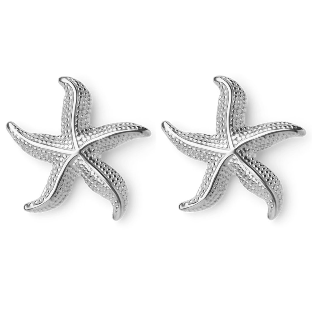 Ursula Curved Starfish Earrings