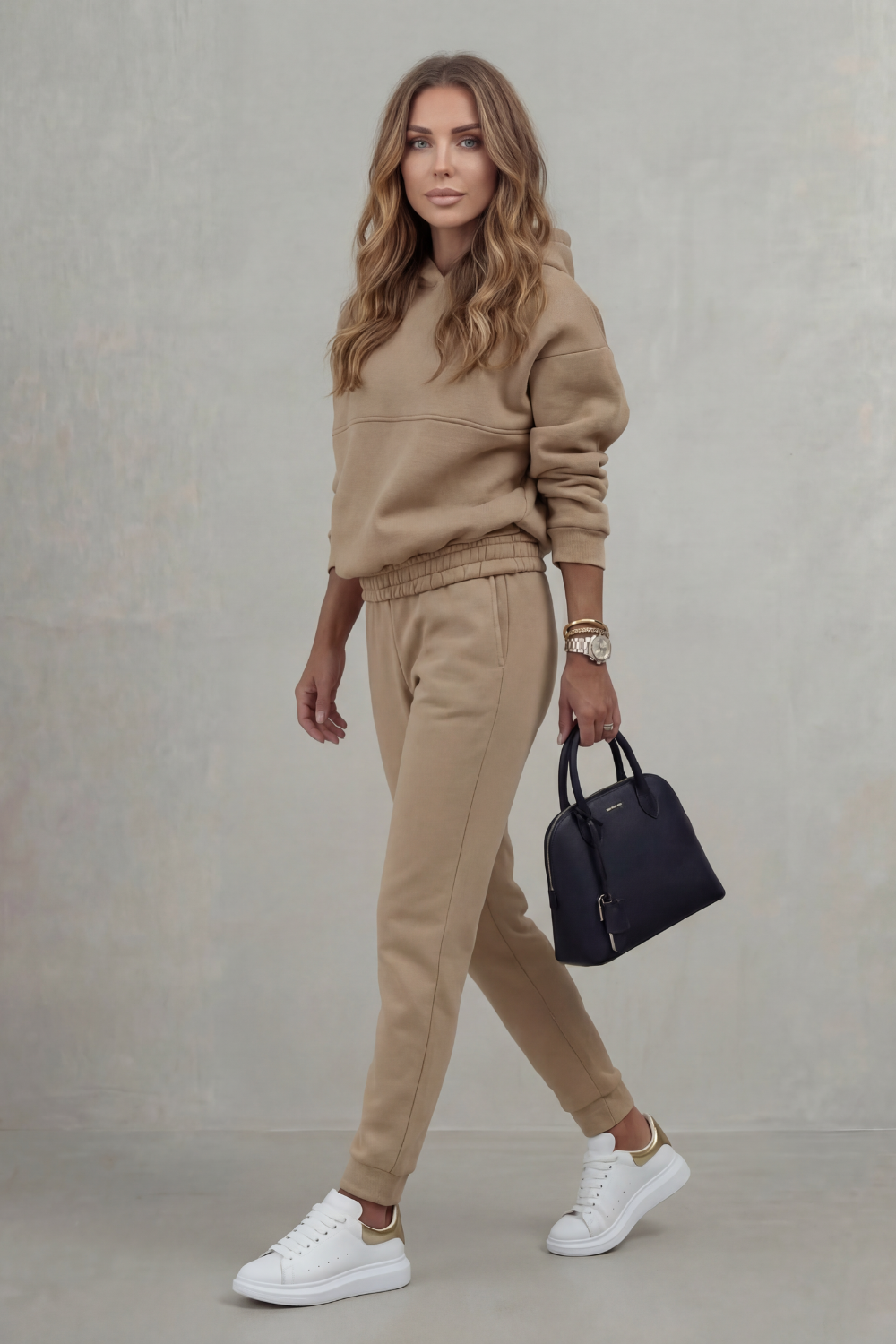 Women's Sleeveless Top and Wide-Leg Trouser Co-ord Set - Delvienne