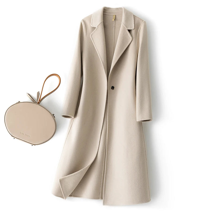 Women's Reversible 100% Wool Coat – Cordelia