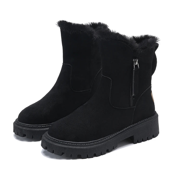 Women's Plush Platform Snow Boots – Piquelle