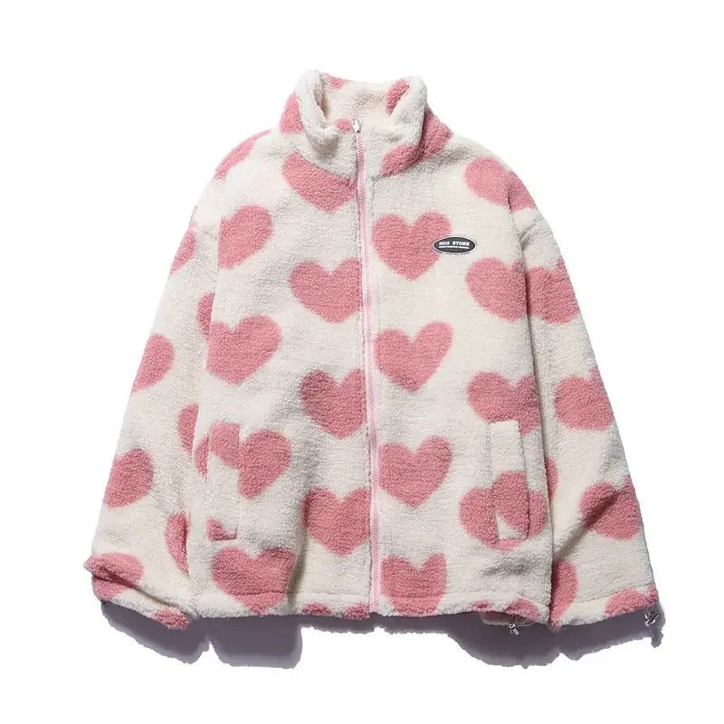 Amara | Reversible Heart-Detail Jacket