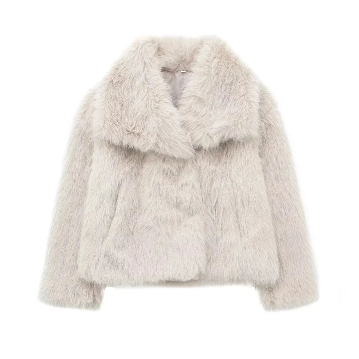 Aurora Luxe Faux Fur Coat