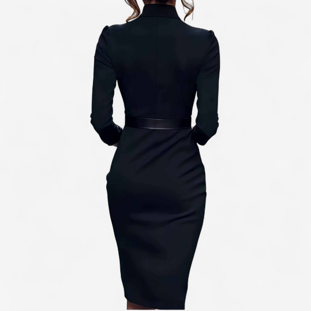 Mady - Elegant dress with belt