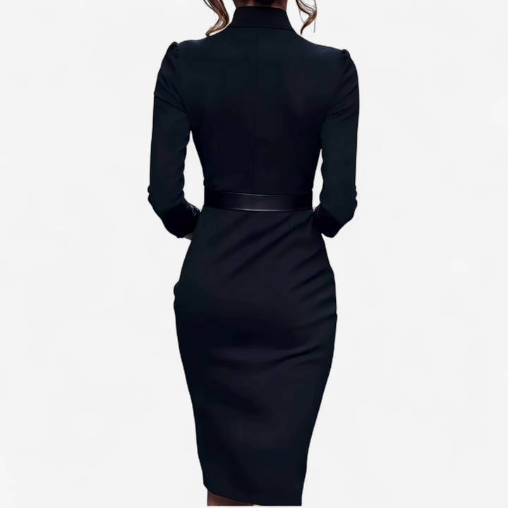 Mady - Elegant dress with belt