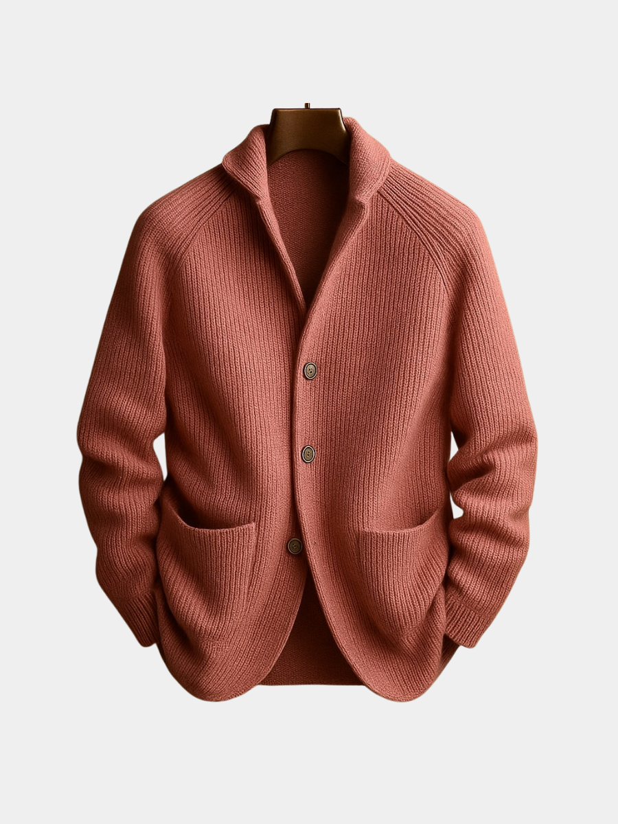 Hugo | Ribbed wool cardigan