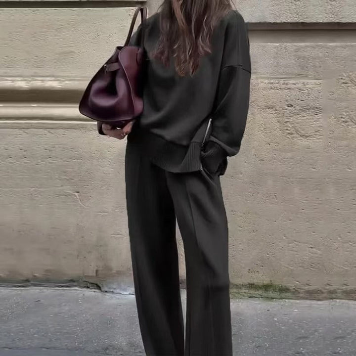Women's Oversized Sweatshirt Trousers Co-ord Set