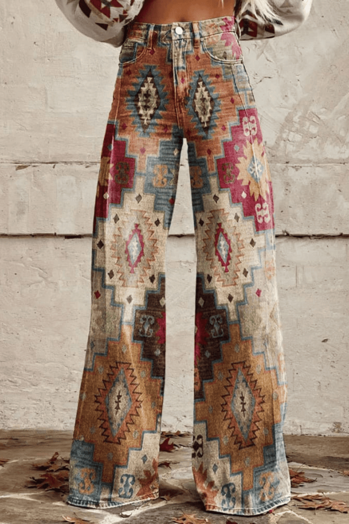 Aeliana - Boho Vintage Pants