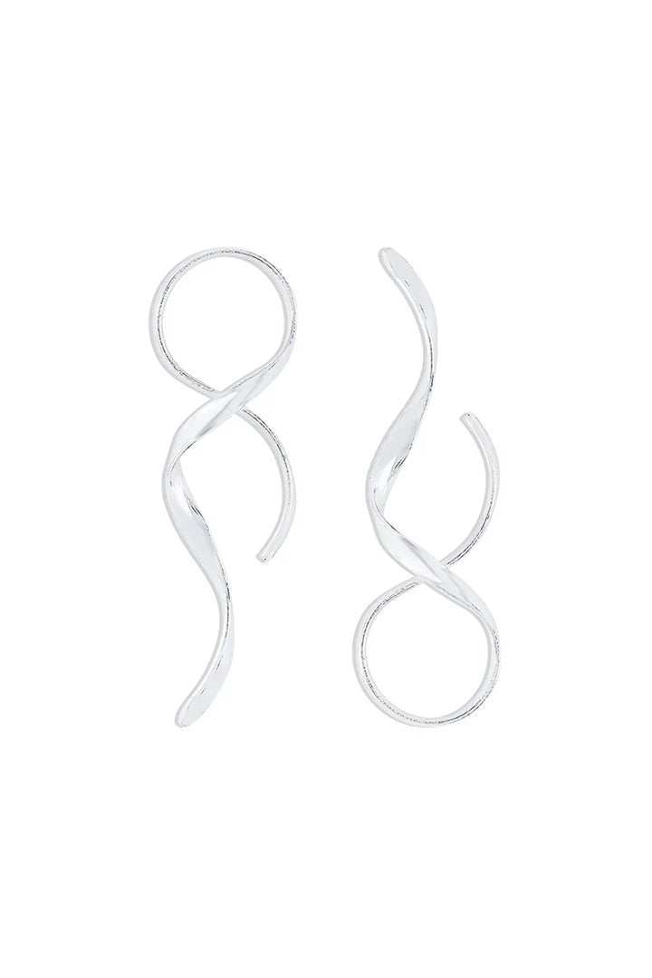 Fiora Sleek Spiral Earrings