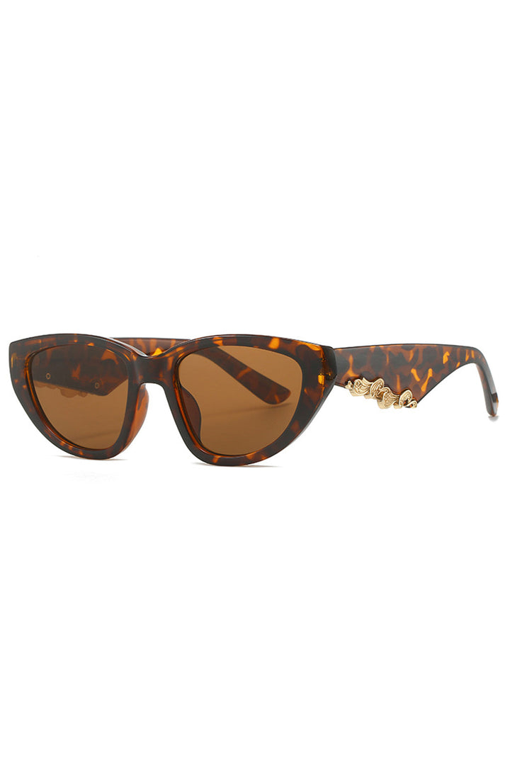 Delphine Leopard Print Sunglasses