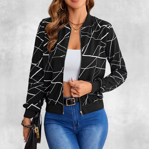 Carly Geometric Jacket