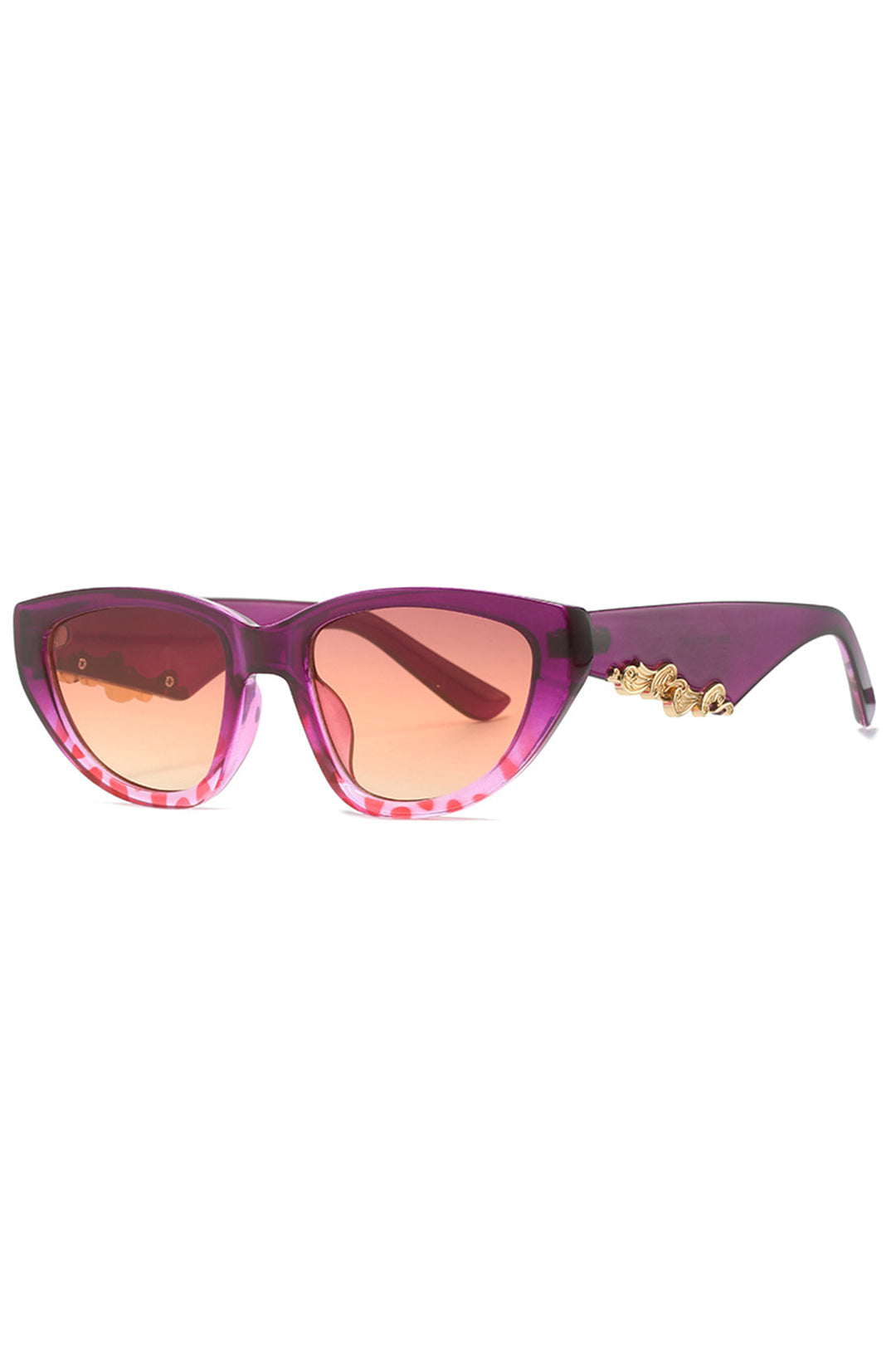 Delphine Leopard Print Sunglasses