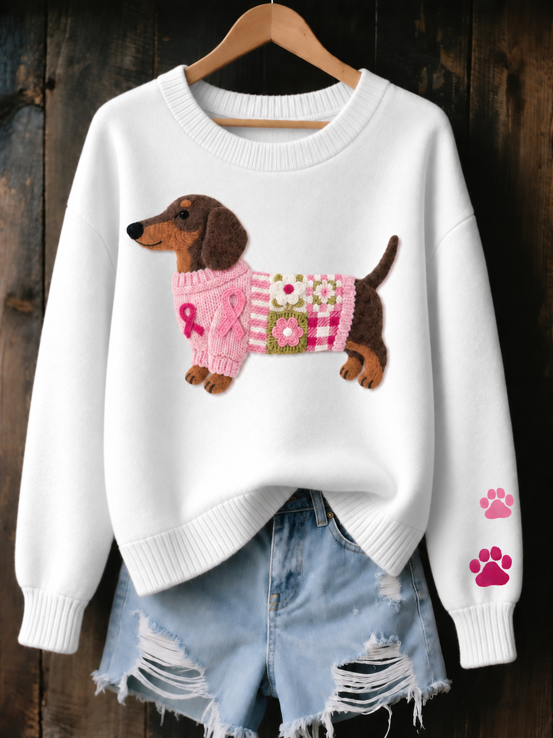 Women's Dachshund Knit Jumper – Myron