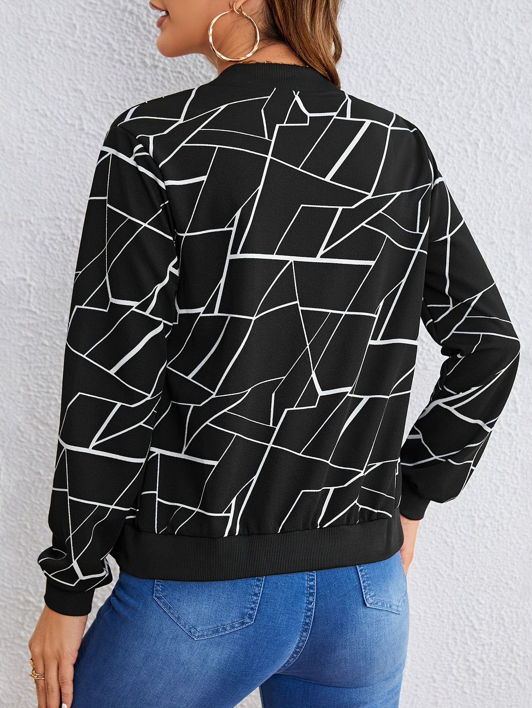 Carly Geometric Jacket