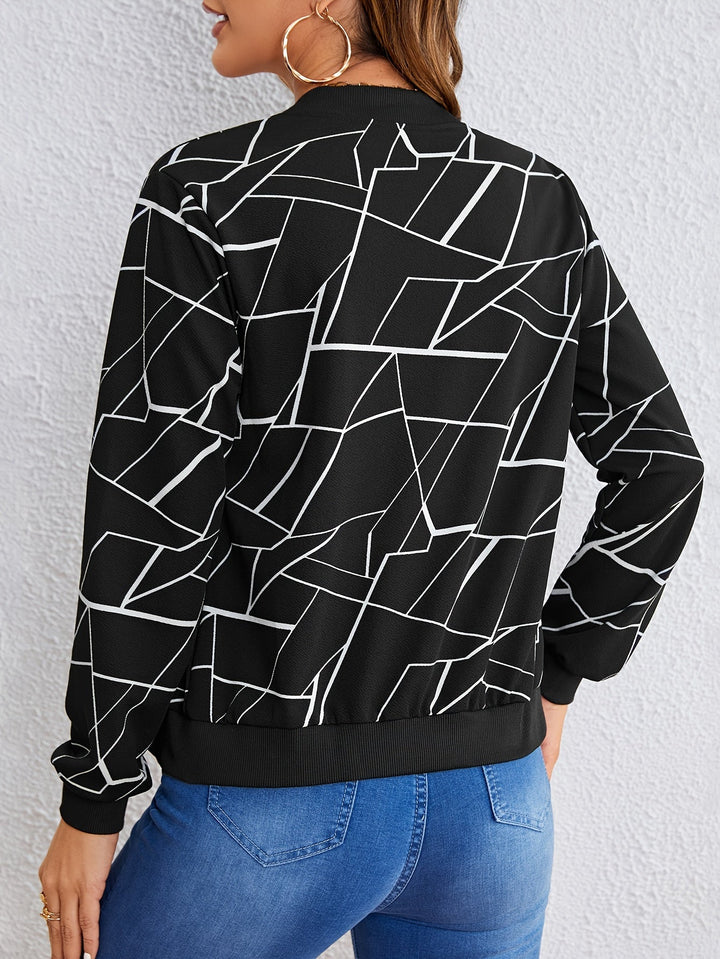 Carly Geometric Jacket