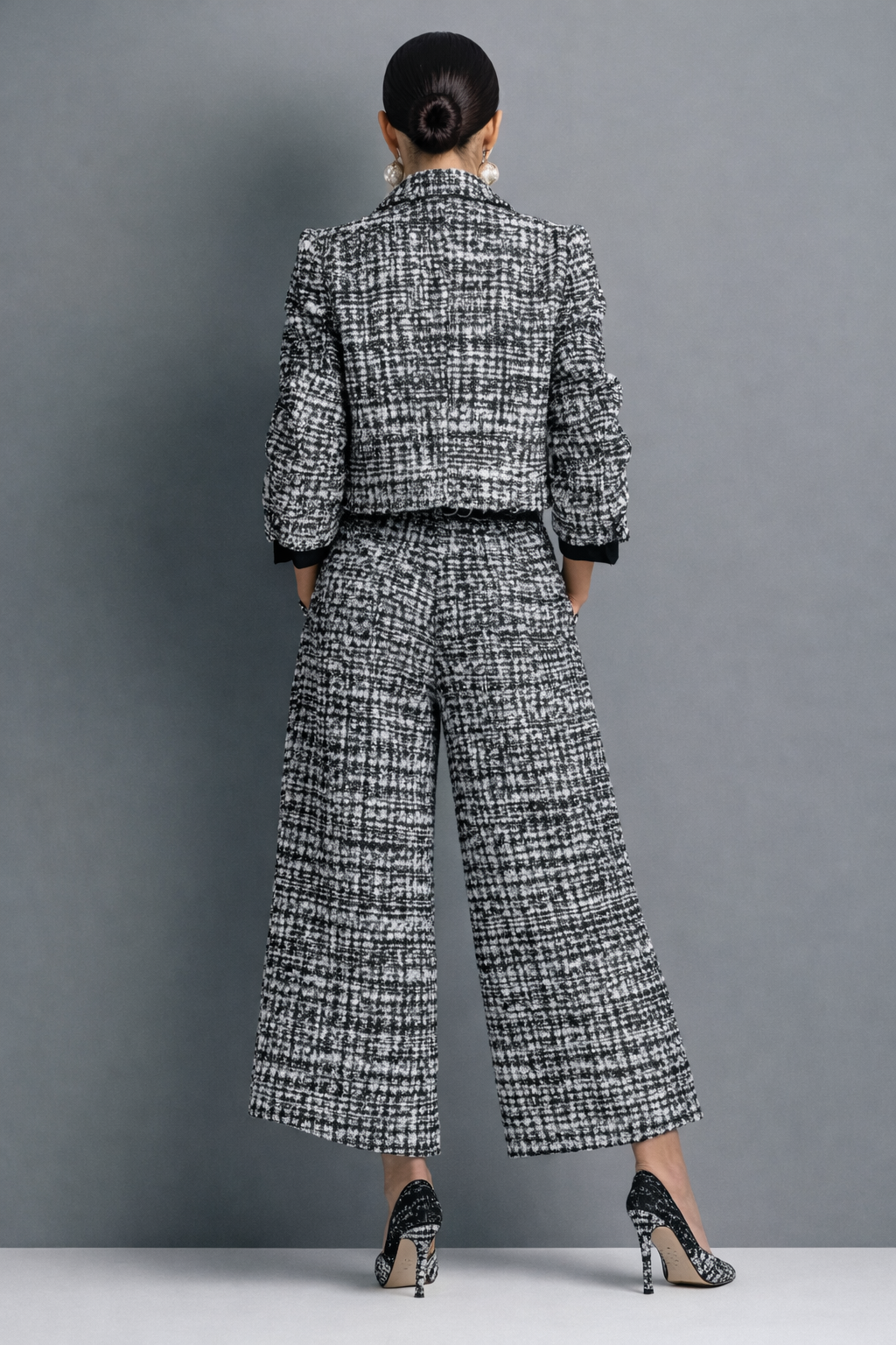 Women's Two-Piece Blouse and Trouser Set – Manon