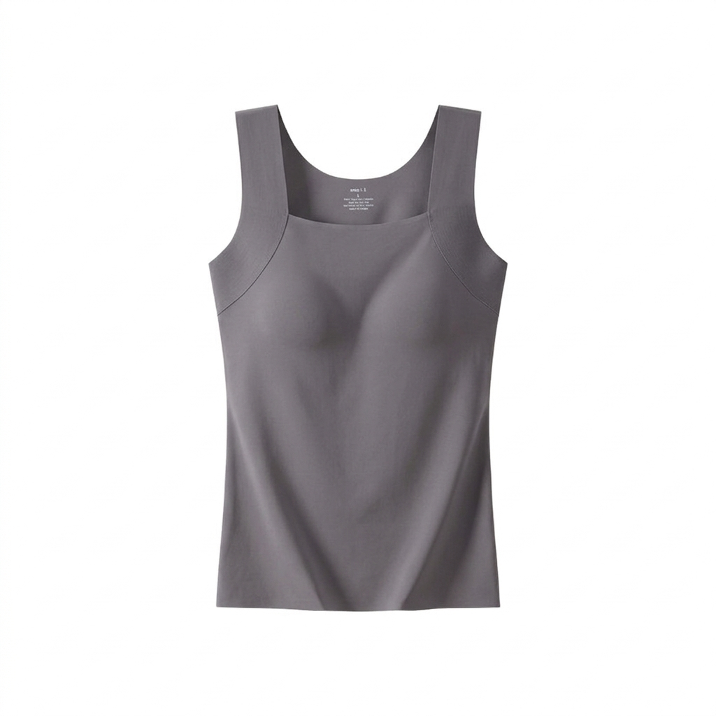 Women's Band-Free Built-In Bra Tank Top