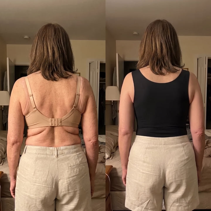 Women's Band-Free Built-In Bra Tank Top