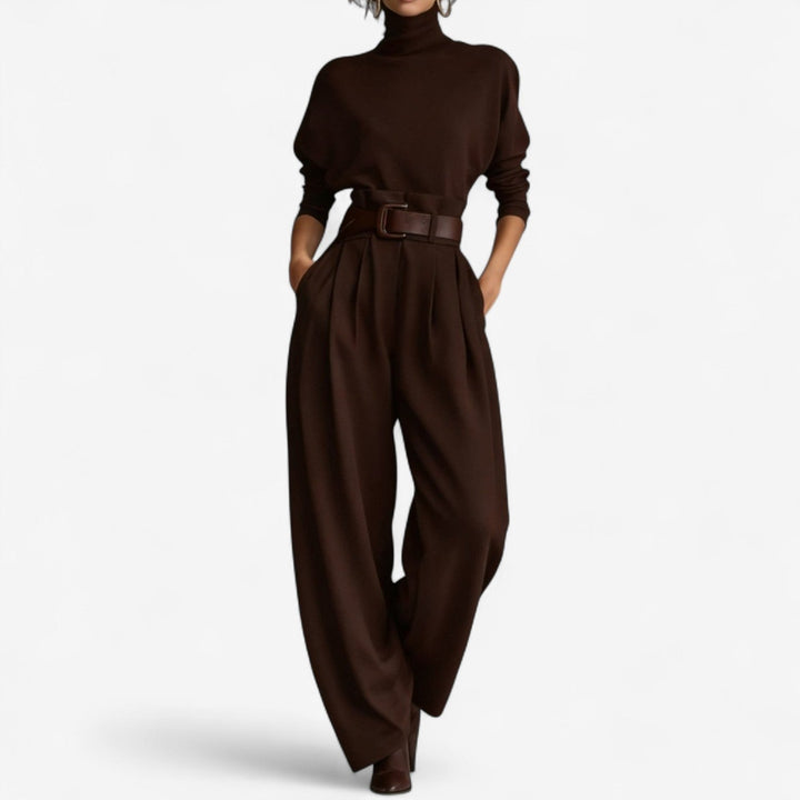 Doris - High-neck jumpsuit