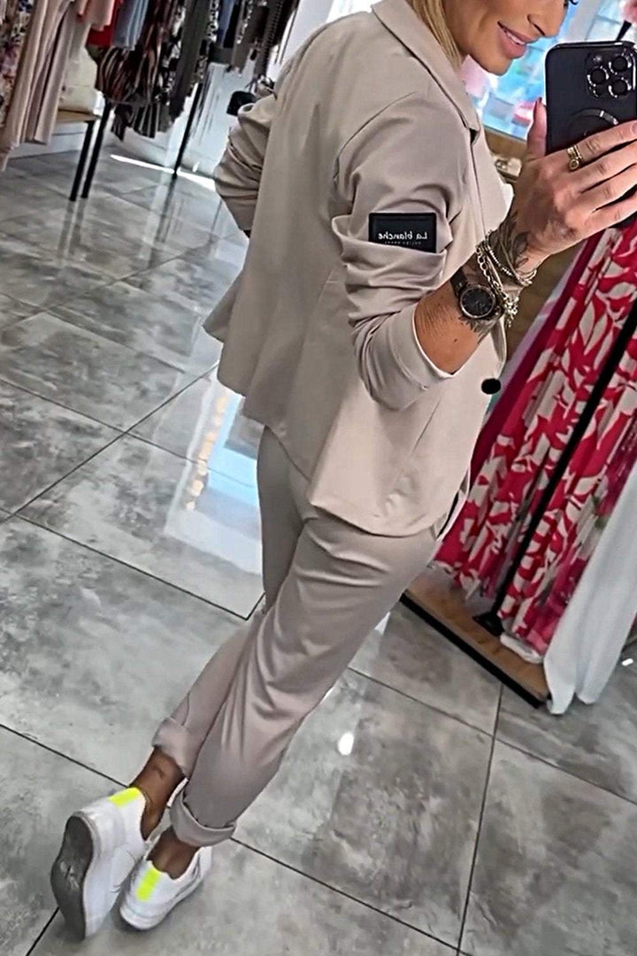 Luna – Top and Pants Set for Spring