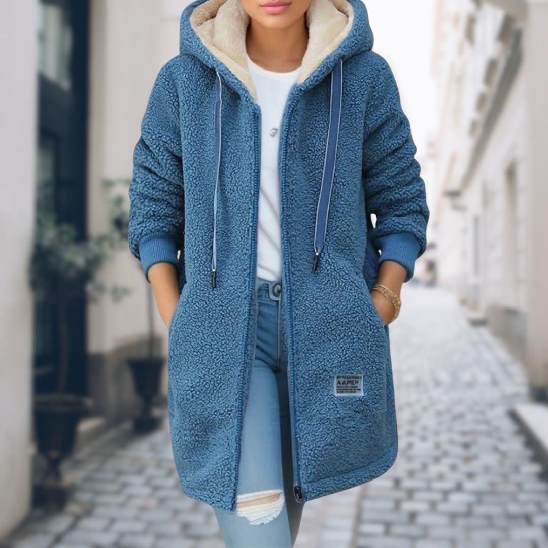 Glenda | Fleece Jacket With Hood