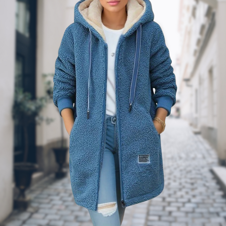 Glenda | Fleece Jacket With Hood