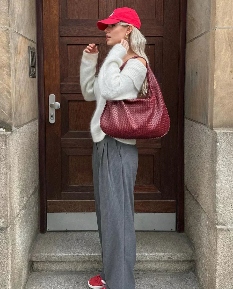 Amalia Textured Tote Bag