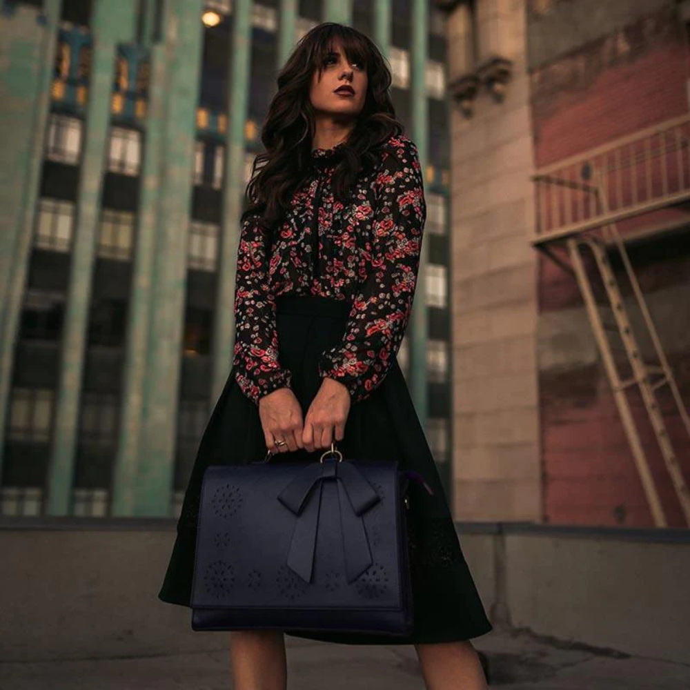 Bernadette – Bow Satchel Handbag