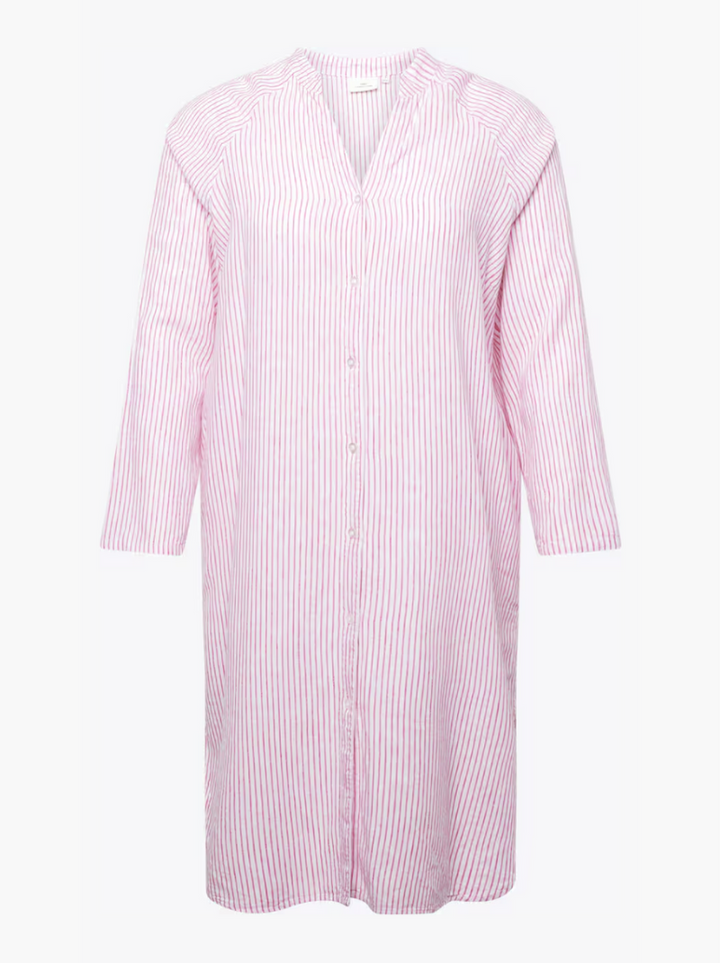 Sophia - Elegant striped shirt dress
