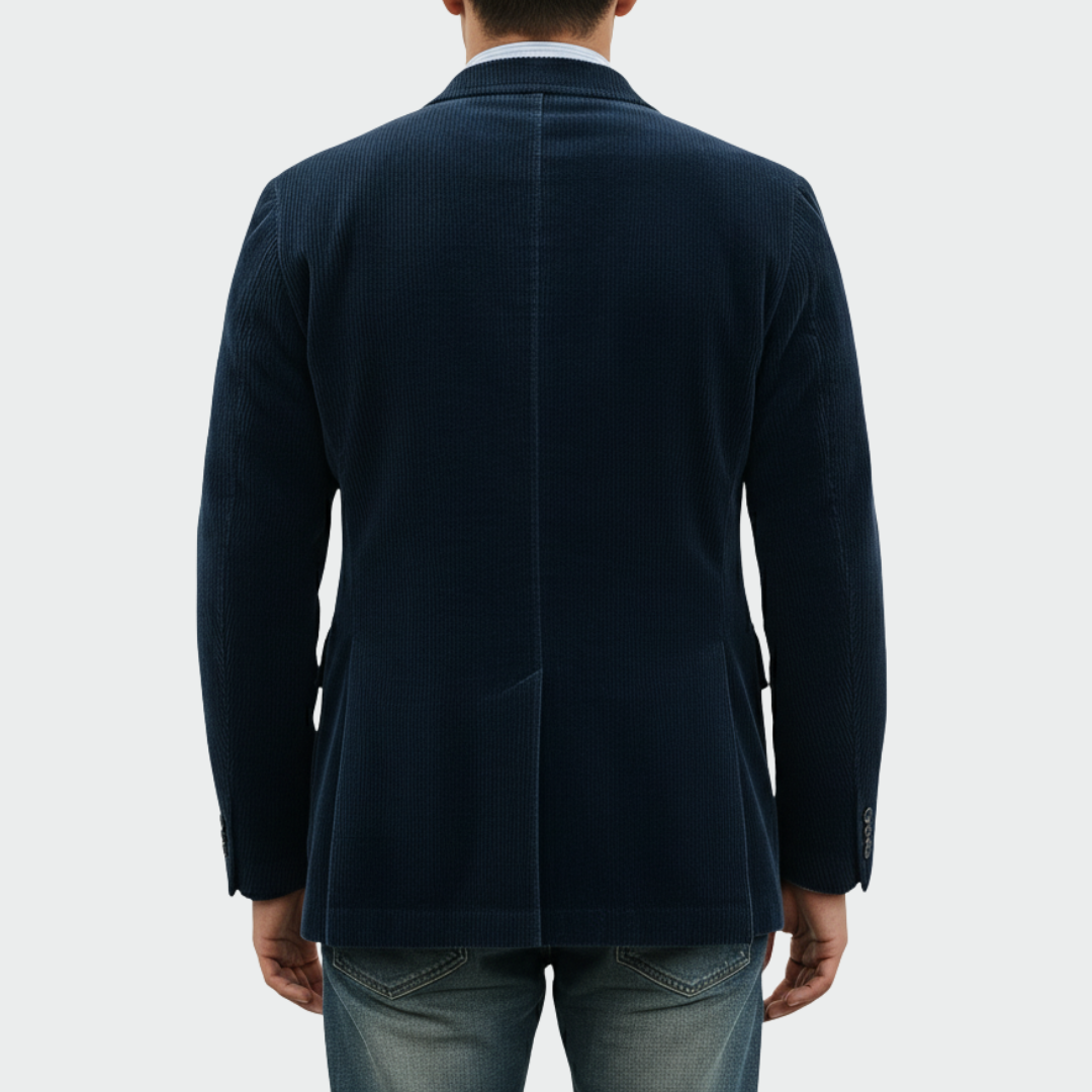 Tommy™ | 2-Piece Set: Velvet Blazer and Waistcoat